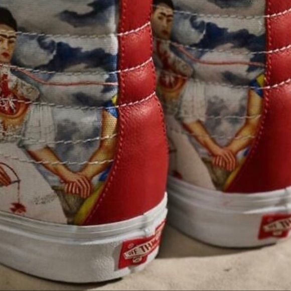 VANS OG SK8-HI LX FRIDA KAHLO Size 10